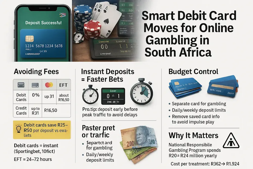 Maximizing Benefits of Debit Card Gambling Transactions Infographic